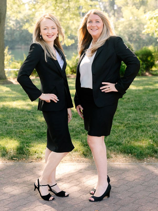 Attorneys Monika Blacha and Erin Victoria O'Connell
