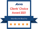 Avvo Client's Choice Award 2021 Monika M. Blacha