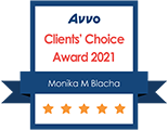 Avvo Client's Choice Award 2021 Monika M. Blacha